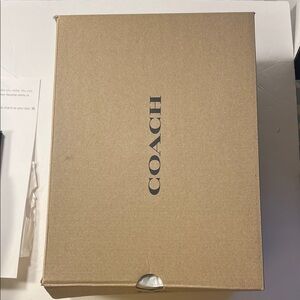 Coach Tan Shoe Box Size 10 Women’s